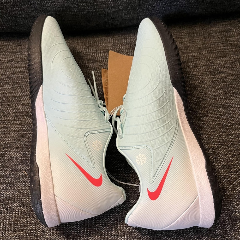 Nike Phantom GX Academy Indoor Soccer Shoes Mens Size 10.5 Blue Pink FJ2581-300 - Picture 6 of 9